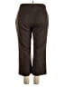 Larry Levine Chevron-herringbone Brown Casual Pants Size 18 - photo 2
