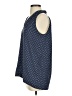 Vince Camuto Blue Sleeveless Blouse Size S - photo 5