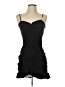 Aqua 100% Polyester Black Cocktail Dress Size XS - photo 1