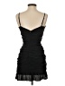 Aqua 100% Polyester Black Cocktail Dress Size XS - photo 2