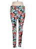 Lularoe Print Blue Active Pants Size 1X (Tall & Curvy) - photo 2