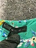Bebop 100% Polyester Tropical Teal Green Casual Dress Size L - photo 7