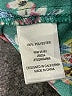 Bebop 100% Polyester Tropical Teal Green Casual Dress Size L - photo 8