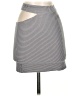 Outcast Exclusives Stripes Gray Casual Skirt Size XS - photo 1