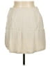 Midnight Sky Solid Ivory Casual Skirt Size M - photo 2