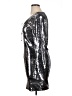 Elodie 100% Polyester Metallic Silver Cocktail Dress Size XL - photo 5