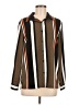 Unbranded Color Block Brown Long Sleeve Blouse Size M - photo 1