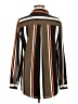 Unbranded Color Block Brown Long Sleeve Blouse Size M - photo 2