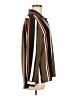 Unbranded Color Block Brown Long Sleeve Blouse Size M - photo 4