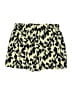 Shein 100% Polyester Animal Print Gold Shorts Size 6 - photo 2