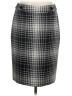 Semantiks Plaid Gray Formal Skirt Size 6 - photo 1