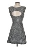 Free People Tweed Silver Cocktail Dress Size XS - photo 2
