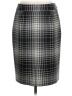 Semantiks Plaid Gray Formal Skirt Size 6 - photo 2