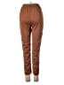 Unbranded 100% Polyester Solid Brown Casual Pants Size M - photo 2