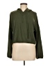 CALVIN KLEIN JEANS 100% Acrylic Green Pullover Hoodie Size M - photo 1
