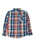 Tommy Hilfiger Plaid Blue Long Sleeve Button-Down Shirt Size 12 - 14 - photo 1