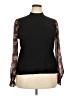 By Design Black Long Sleeve Blouse Size XL - photo 1