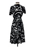 Talbots Paisley Black Casual Dress Size S - photo 2