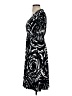 Talbots Paisley Black Casual Dress Size S - photo 5