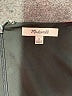 Madewell 100% Polyester Floral Black Casual Dress Size 0 - photo 7