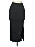 Zara Solid Gray Casual Skirt Size M - photo 1