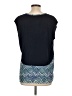 19 Cooper 100% Polyester Chevron-herringbone Green Sleeveless T-Shirt Size L - photo 2