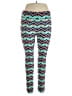 Lularoe Chevron-herringbone Teal Active Pants Size 1X (Tall & Curvy) - photo 1