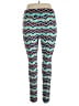 Lularoe Chevron-herringbone Teal Active Pants Size 1X (Tall & Curvy) - photo 2