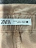Zara 100% Cotton Brown Casual Pants Size 2 - photo 7