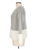 TWO by Vince Camuto Color Block Silver Gray Pullover Sweater Size L - photo 5