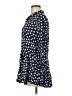 11.1. Tylho 100% Rayon Blue 3/4 Sleeve Blouse Size M - photo 5