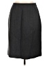 Ann Taylor 100% Wool Chevron-herringbone Gray Wool Skirt Size 10 - photo 1