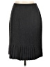 Ann Taylor 100% Wool Chevron-herringbone Gray Wool Skirt Size 10 - photo 2