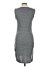 Leith Solid Gray Casual Dress Size L - photo 2