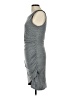 Leith Solid Gray Casual Dress Size L - photo 5