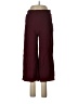 Assorted Brands Solid Burgundy Casual Pants Size L - photo 1