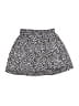 Uniqlo 100% Polyester Hearts Gray Casual Skirt Size M - photo 1