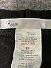 Kiara Solid Black Formal Skirt Size 1X - photo 4