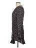 Intermix 100% Polyester Floral Black Casual Dress Size L - photo 5
