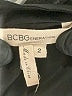 BCBGeneration Solid Black Cocktail Dress Size 2 - photo 7