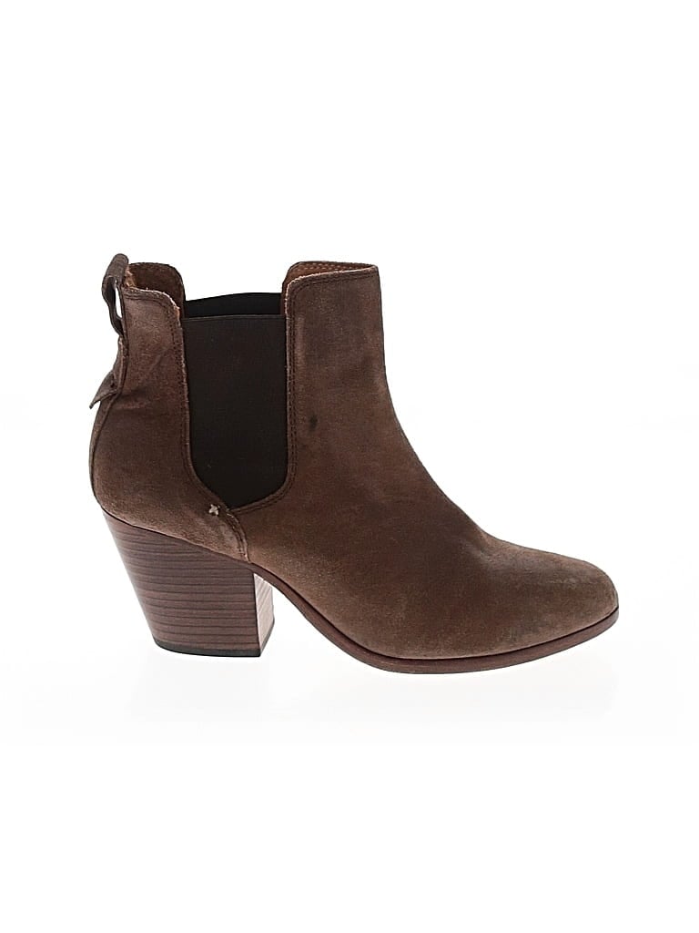Pre-owned Rag & Bone Ankle Boots In Brown
