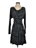 BCBGeneration Stripes Gray Cocktail Dress Size XS - photo 1