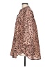Shein 100% Polyester Animal Print Brown 3/4 Sleeve Blouse Size 12 - photo 5