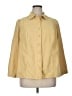 Studio Works 100% Polyester Solid Yellow 3/4 Sleeve Blouse Size 1X - photo 1