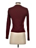 Guess Burgundy Long Sleeve Top Size S - photo 2