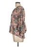 Weston Brown 3/4 Sleeve Blouse Size L - photo 5