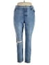 Express Hearts Blue Jeans Size 14R - photo 1