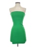 Zara Solid Green Cocktail Dress Size S - photo 1