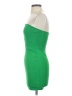 Zara Solid Green Cocktail Dress Size S - photo 5