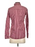J.Crew Checkered-gingham Burgundy Long Sleeve Button-Down Shirt Size 0 - photo 2